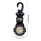 Outdoor Carabiner Pocket Watch With Glow Compass Waterproof Quartz 5