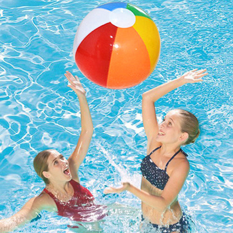 Summer Fun Inflatable Beach Volleyball Ball Pool Toy For Outdoor Play Family Water Games 1