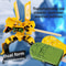Magnetic Transforming Robot Toy Ice Cream Warrior Action Figure For Kids Educational Kids Robot Gif 2