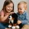 Ultra Realistic Bernese Mountain Dog Plush Soft, Child Safe Companion
