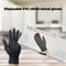 Black Disposable Gloves Latex Free For Food Prep Medical And Cleaning 0