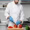 Blue Nitrile Gloves Powder Free Latex Free Disposable Grip Gloves 2