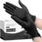 Thick Black Nitrile Gloves for Cleaning Cooking Hair Dyeing and Tattoo Use