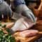 Stainless Steel Cut Resistant Gloves for Butcher, Kitchen & Garden Safety