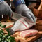 Stainless Steel Cut Resistant Gloves for Butcher, Kitchen & Garden Safety