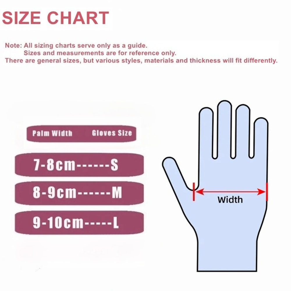 Pink Powder Free Disposable Nitrile Gloves For Cleaning Kitchen And Salon 3