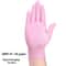 Pink Powder Free Disposable Nitrile Gloves For Cleaning Kitchen And Salon 4
