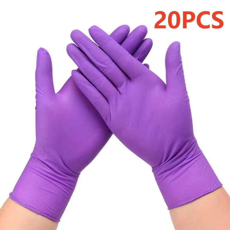 Nitrile Gloves Latex Free Disposable Gloves For Kitchen Beauty And Cleaning 7