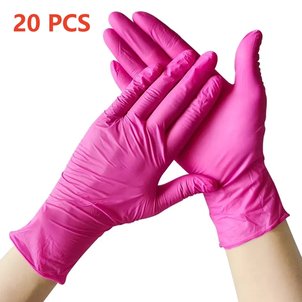 Nitrile Gloves Latex Free Disposable Gloves For Kitchen Beauty And Cleaning 6