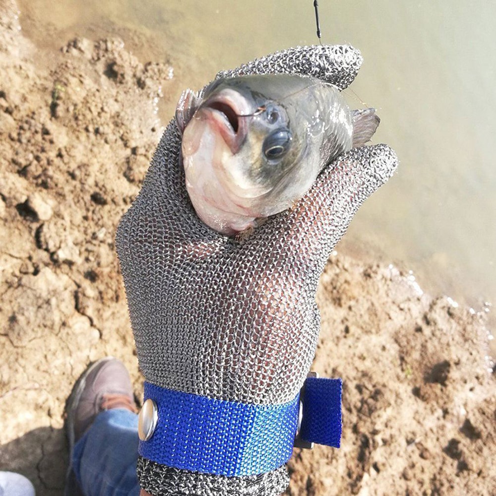 Stainless Steel Mesh Cut Resistant Butcher Glove