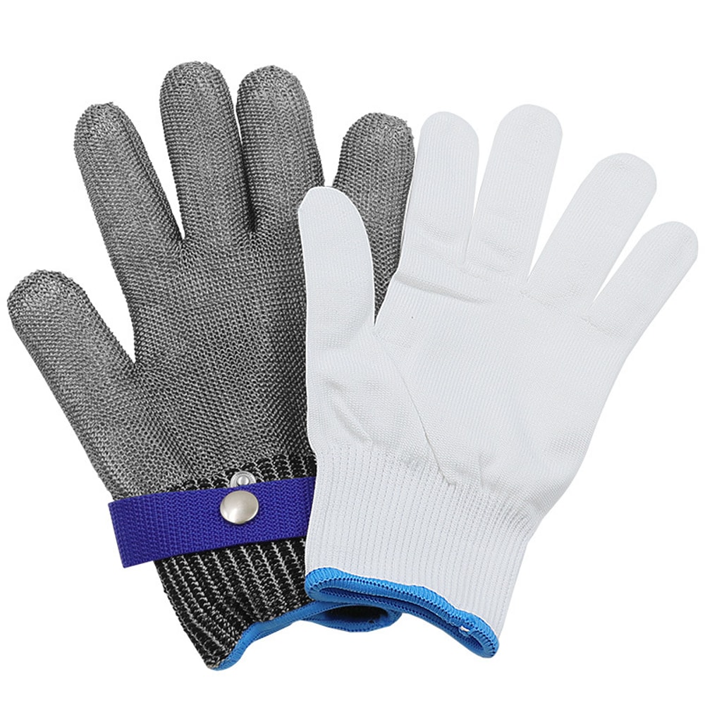 Stainless Steel Mesh Cut Resistant Butcher Glove