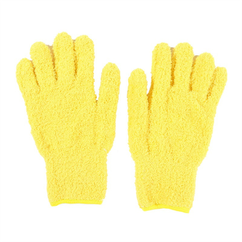 Microfiber Cleaning Gloves For Car Dusting And Home Cleaning 8