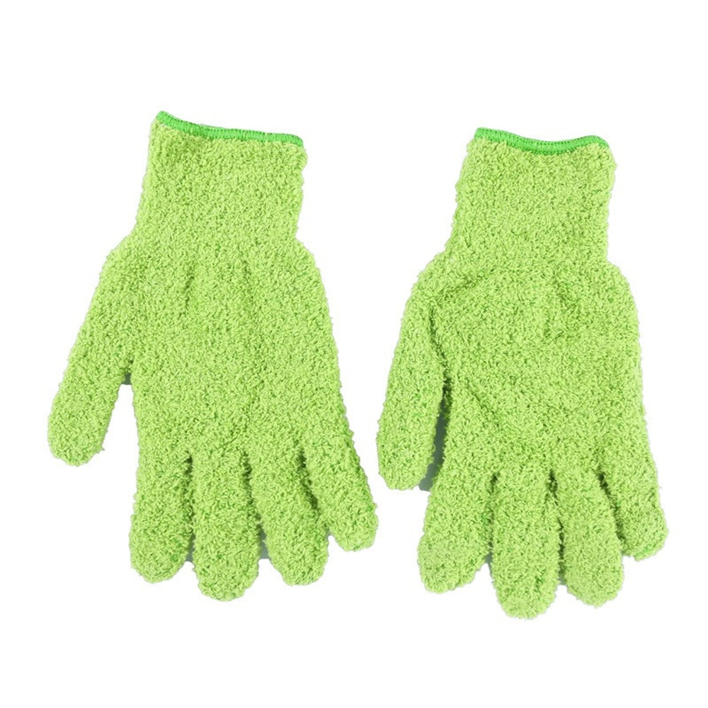 Microfiber Cleaning Gloves For Car Dusting And Home Cleaning 6
