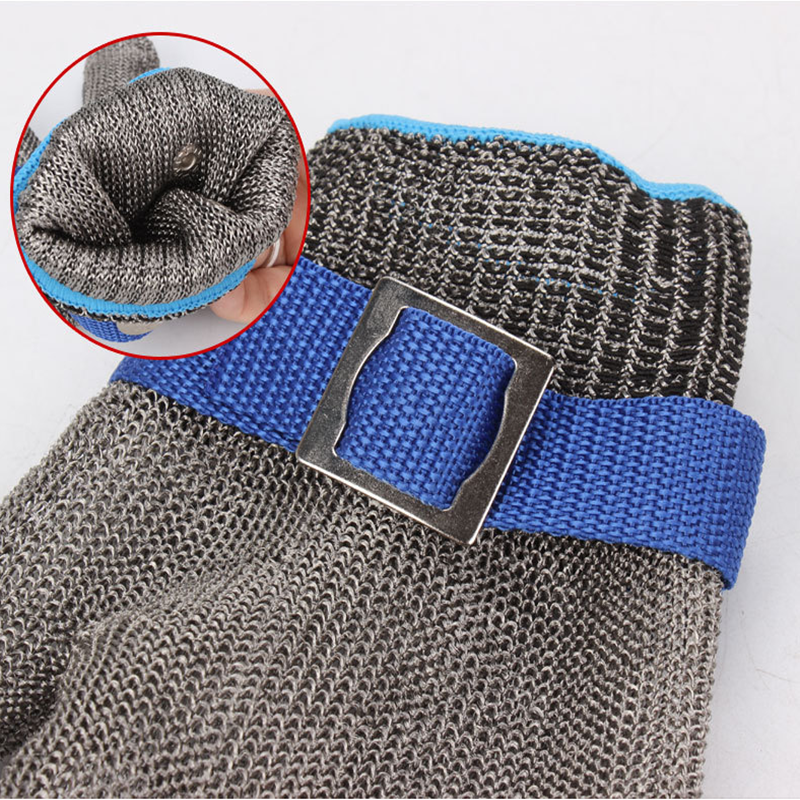 Stainless Steel Cut Resistant Glove for Butcher Work and Kitchen Cutting Safety