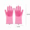 Silicone Dishwashing Gloves For Reusable Kitchen Pet And Car Cleaning 1
