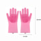 Silicone Dishwashing Gloves For Reusable Kitchen Pet And Car Cleaning 1
