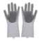 Silicone Dishwashing Gloves For Reusable Kitchen Pet And Car Cleaning 6