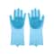 Silicone Dishwashing Gloves For Reusable Kitchen Pet And Car Cleaning 7