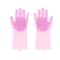 Silicone Dishwashing Gloves For Reusable Kitchen Pet And Car Cleaning 8