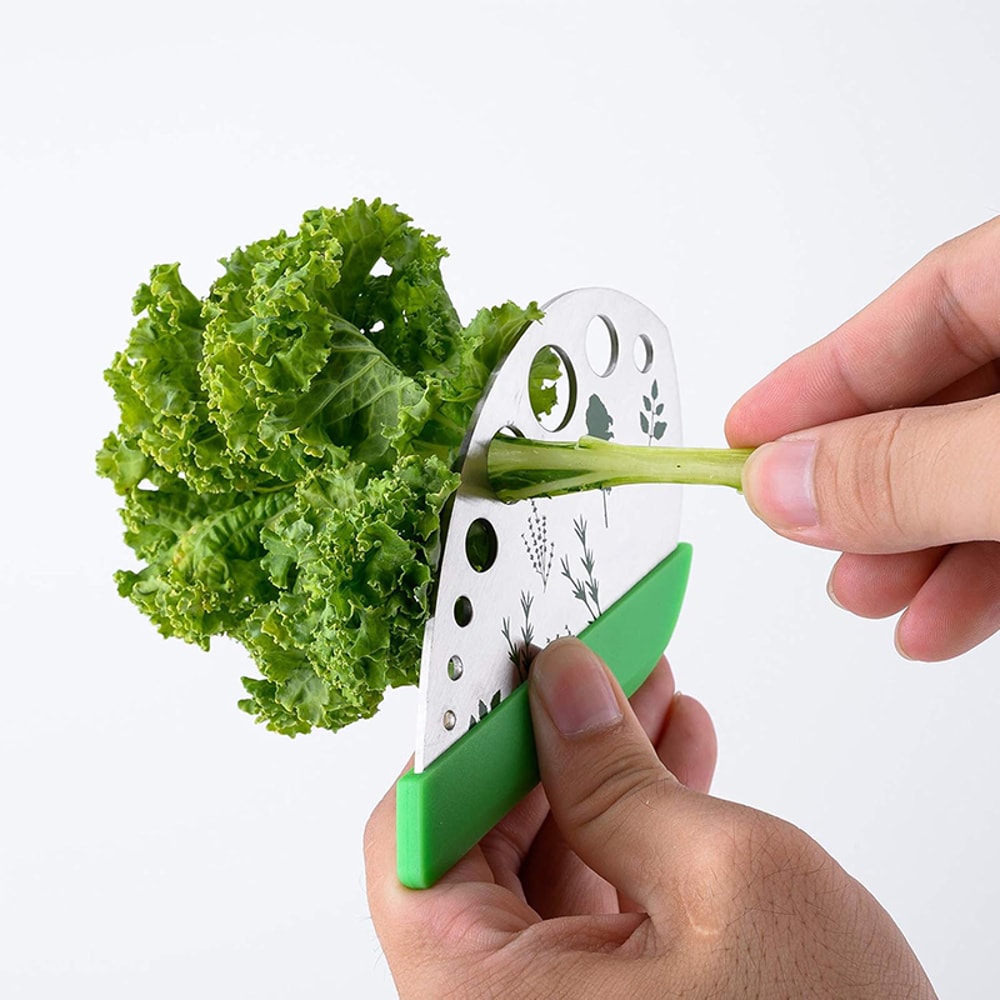 Stainless Steel Herb Stripper and Kale Leaf Remover Tool