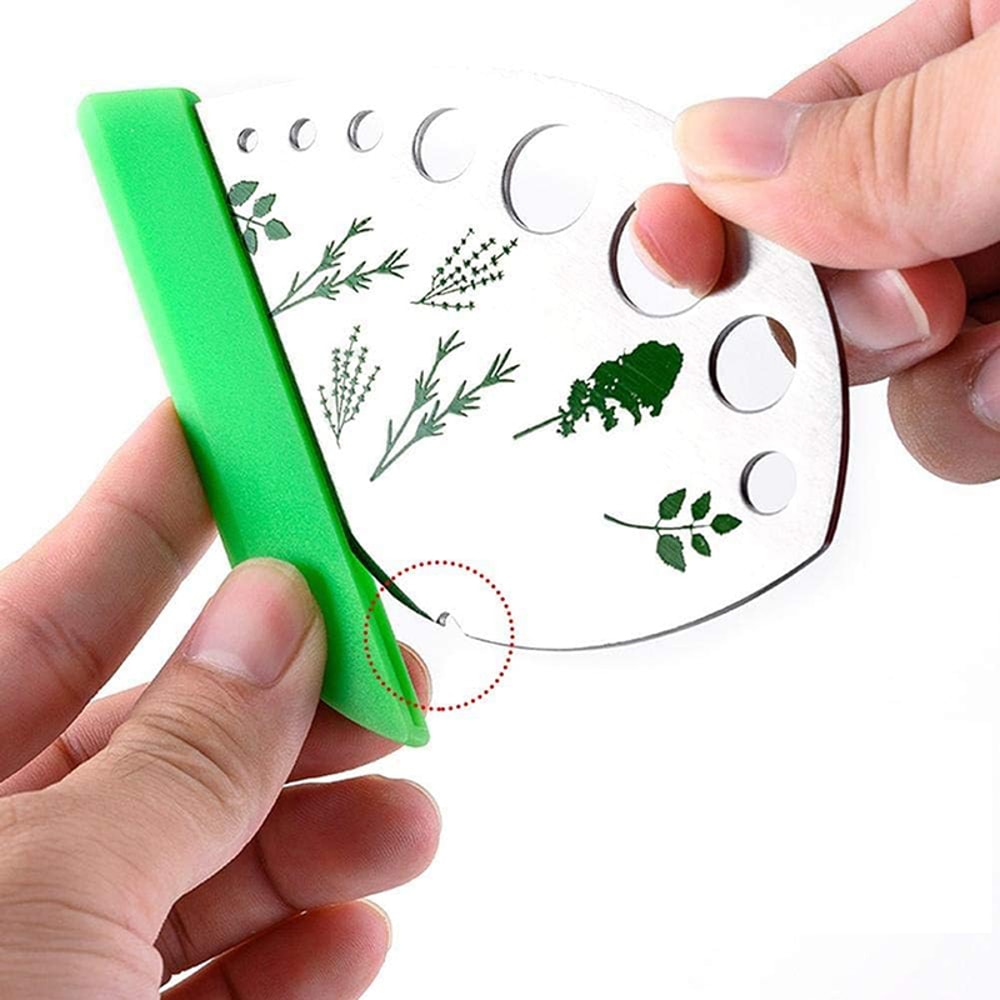 Stainless Steel Herb Stripper and Kale Leaf Remover Tool