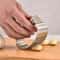 Stainless Steel Garlic Press Rocker Manual Garlic Mincer 0