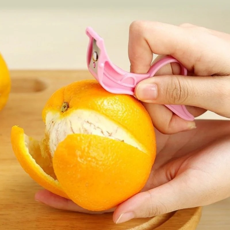 Stainless Steel Fruit Peeler And Orange Cutter For Apples Kiwi Potatoes 3