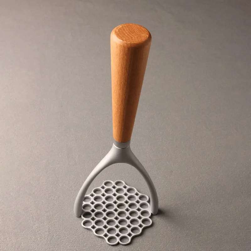 Easy Press Potato Masher and Fruit Press for Smooth Purees