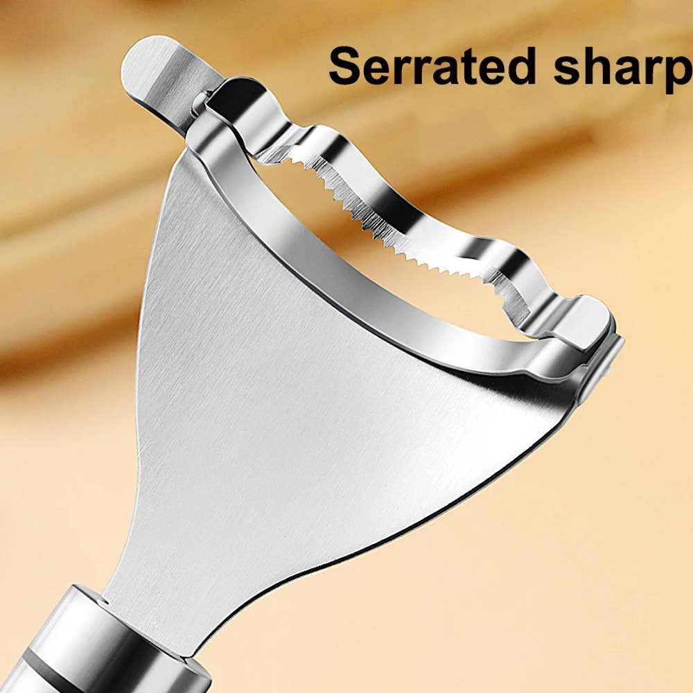 Easy Grip Corn Peeler and Corn Stripper Stainless Steel Cob Cutter