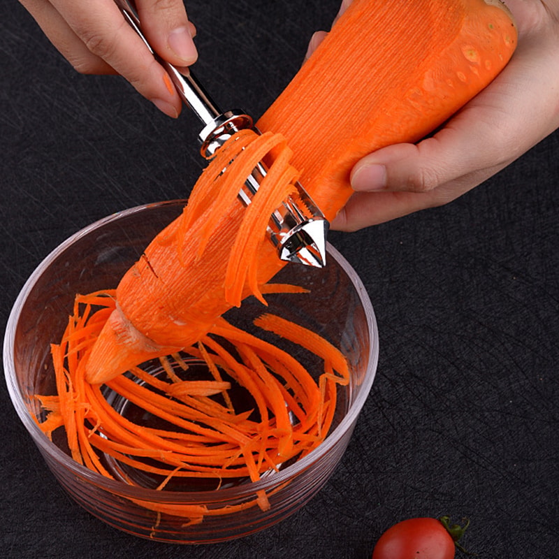 Vegetable Peeler With Julienne Slicer And Potato Peeler Blade 1