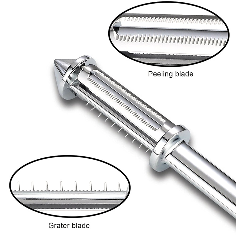 Vegetable Peeler With Julienne Slicer And Potato Peeler Blade 3