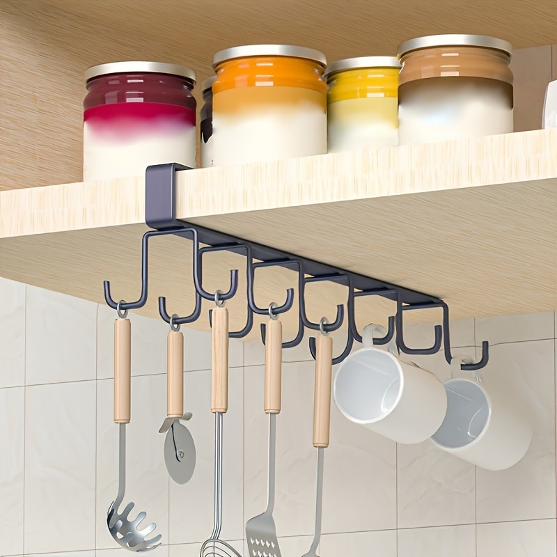 Under Cabinet Mug Rack for Coffee Cups