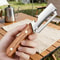 Wooden Handle Vegetable Peeler with Bottle Opener and Fruit Slicer
