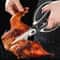 Multifunctional Kitchen Scissors with Ergonomic Handle for Cooking and Meal Prep