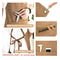 Oil Proof Canvas Kitchen Apron With Pockets For Cooking Baking And Coffee Work 5