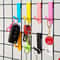 Wire Grid Hooks for Bathroom Storage Rack, Jewelry Display and Home Office Organizer