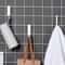 Wire Grid Hooks for Bathroom Storage Rack, Jewelry Display and Home Office Organizer