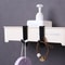 Wire Grid Hooks for Bathroom Storage Rack, Jewelry Display and Home Office Organizer