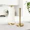 Gold Stainless Steel Paper Towel Holder for Elegant Kitchen Organization