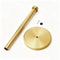 Gold Stainless Steel Paper Towel Holder for Elegant Kitchen Organization