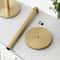 Gold Stainless Steel Paper Towel Holder for Elegant Kitchen Organization