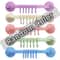 Adjustable Suction Cup Towel Rack With Hooks 6