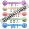 Adjustable Suction Cup Towel Rack With Hooks 6