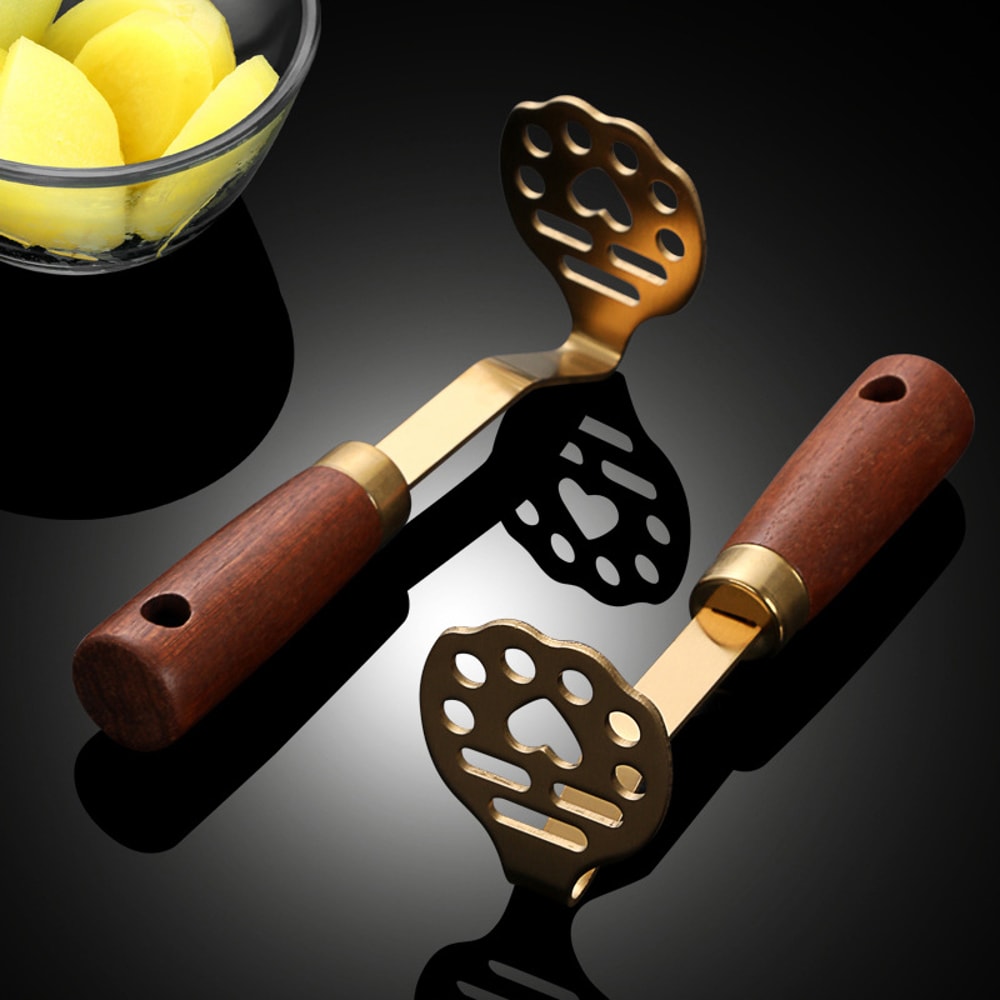 Stainless Steel Potato Masher Manual Ricer for Fruits and Vegetables