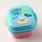 Cute Cartoon Kids Bento Box Microwave Safe Plastic School Lunchbox 3