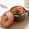 Japanese Style Stainless Steel Noodle Bowl With Lid For Dorms And Lunch 2