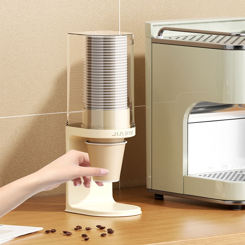 Luxury Disposable Cup Holder Paper Cup Dispenser For Countertop Storage 4