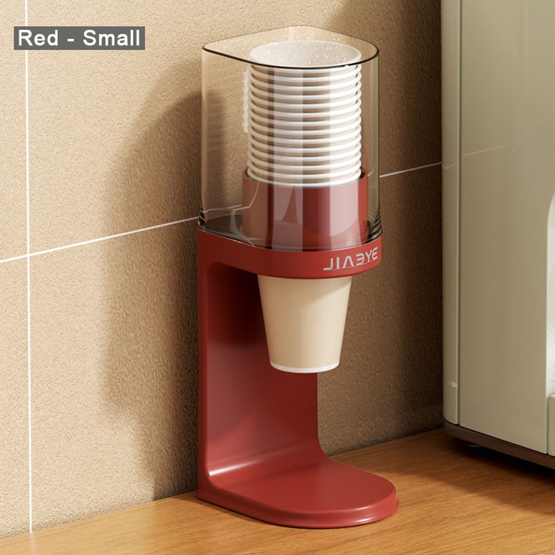 Luxury Disposable Cup Holder Paper Cup Dispenser For Countertop Storage 9