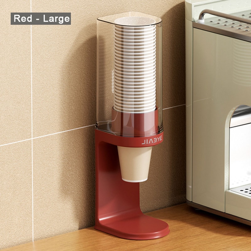 Luxury Disposable Cup Holder Paper Cup Dispenser For Countertop Storage 7