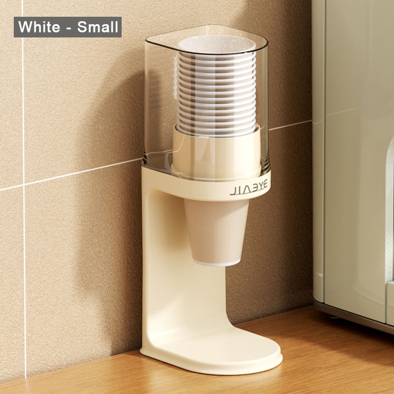 Luxury Disposable Cup Holder Paper Cup Dispenser For Countertop Storage 8